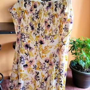 Floral Spaghetti Strap Dress